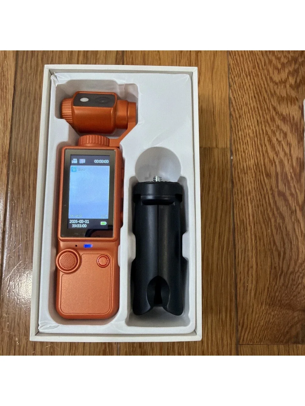 HD Action Camera for Outdoor Recording Compact Handheld Video Device -No SD Card
